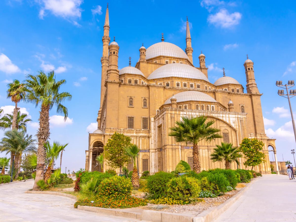 alabaster mosque city cairo egyptian capital