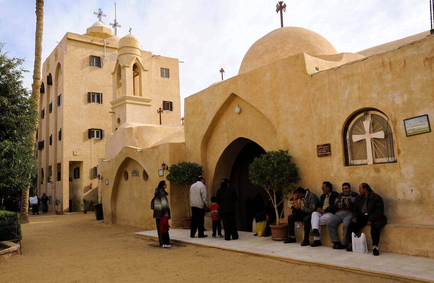 A picture of one of the parts of Wadi El Natrun Monastery egypt 1