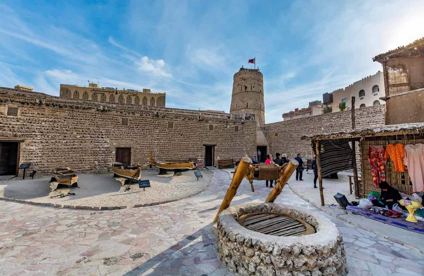 A very beautiful picture from inside the Dubai Museum