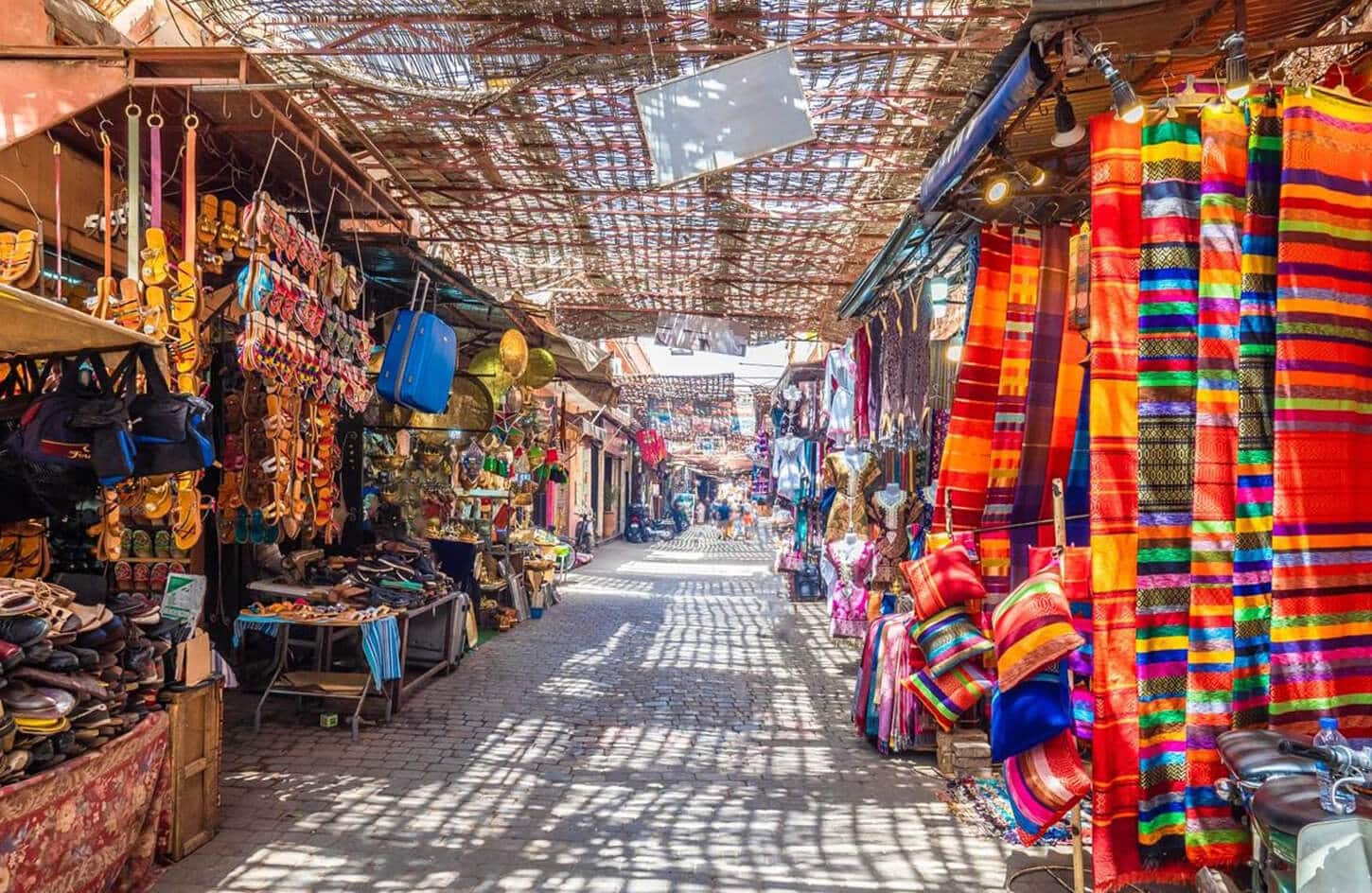 A wonderful picture from one of the markets in Marrakech