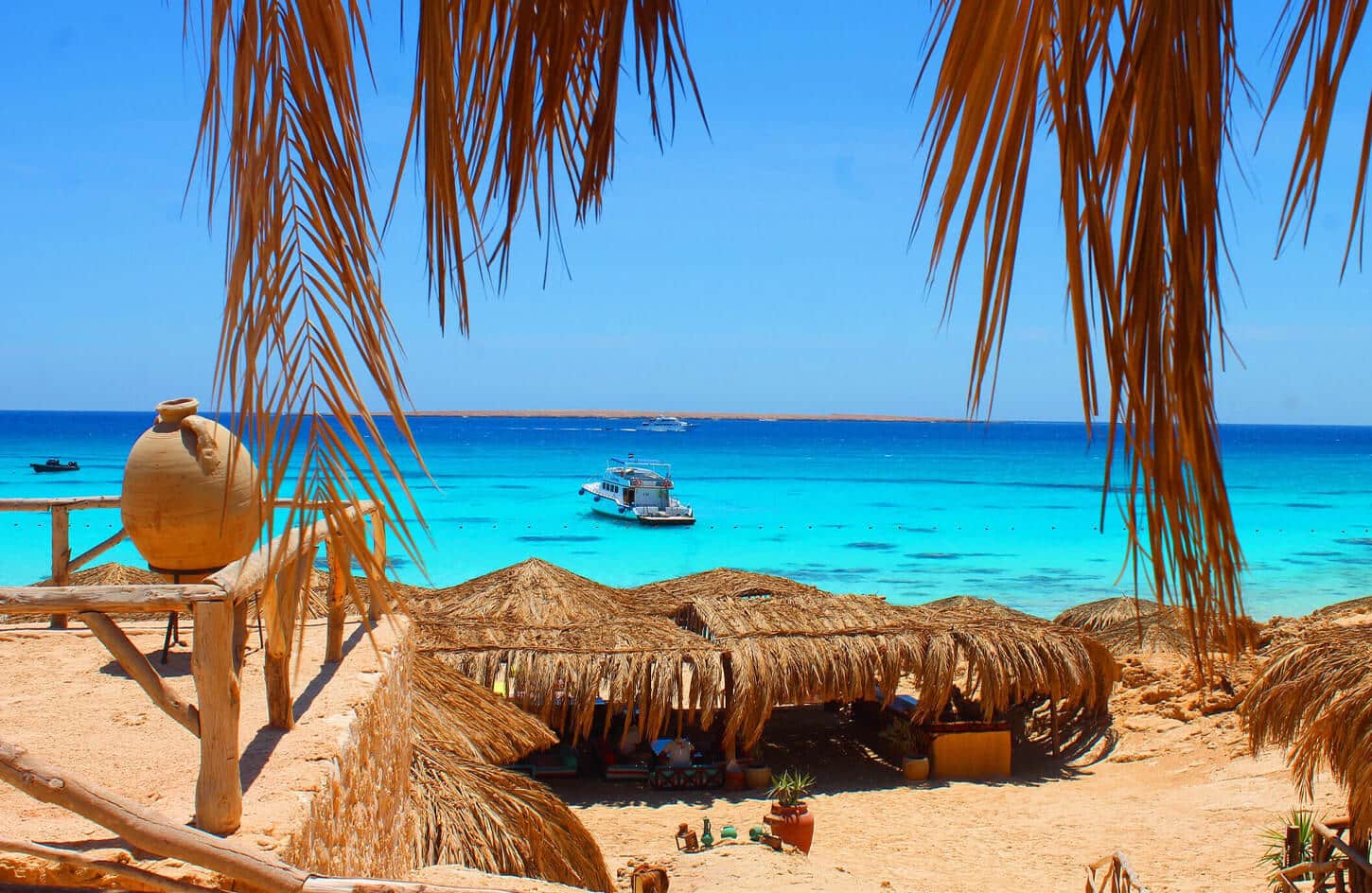 A wonderful picture of Orange Bay in Hurghada