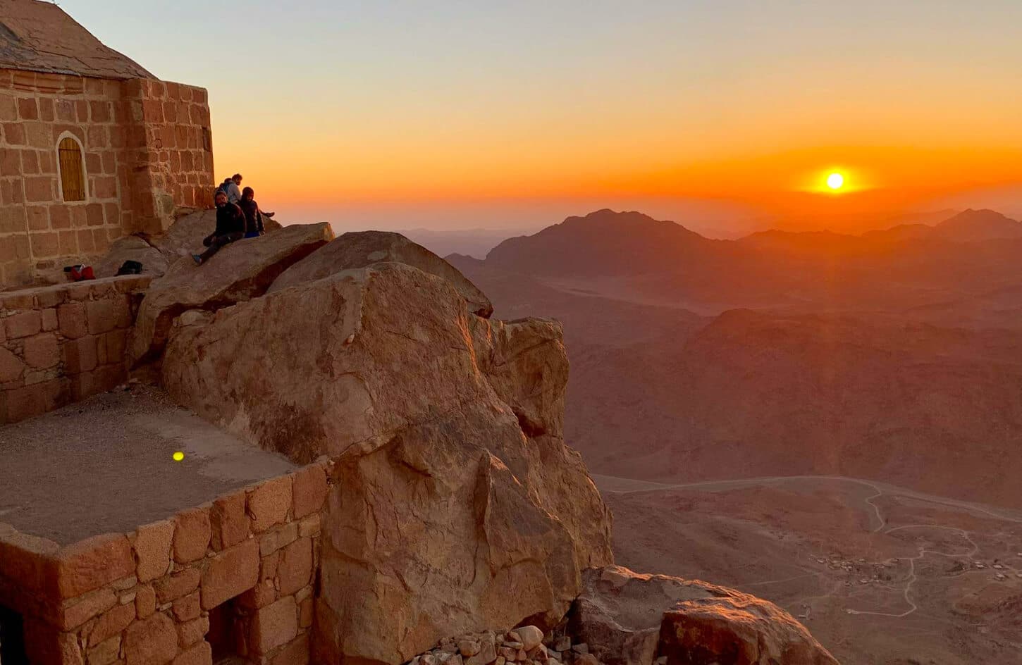 A wonderful picture of St. Catherine at sunrise 1