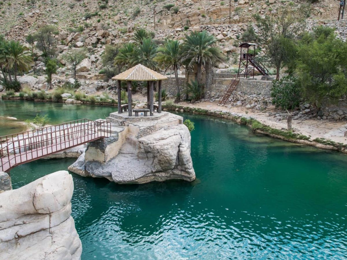 A wonderful picture of Wadi Bani Khalid
