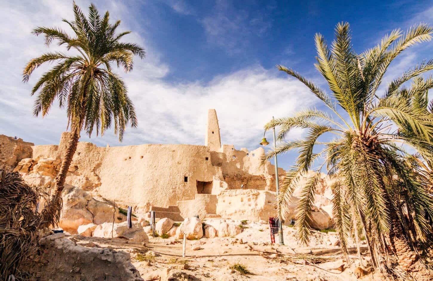 A wonderful picture of one of the buildings in Siwa