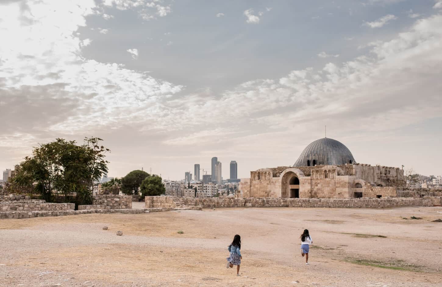 Beautiful picture of Amman Citadel