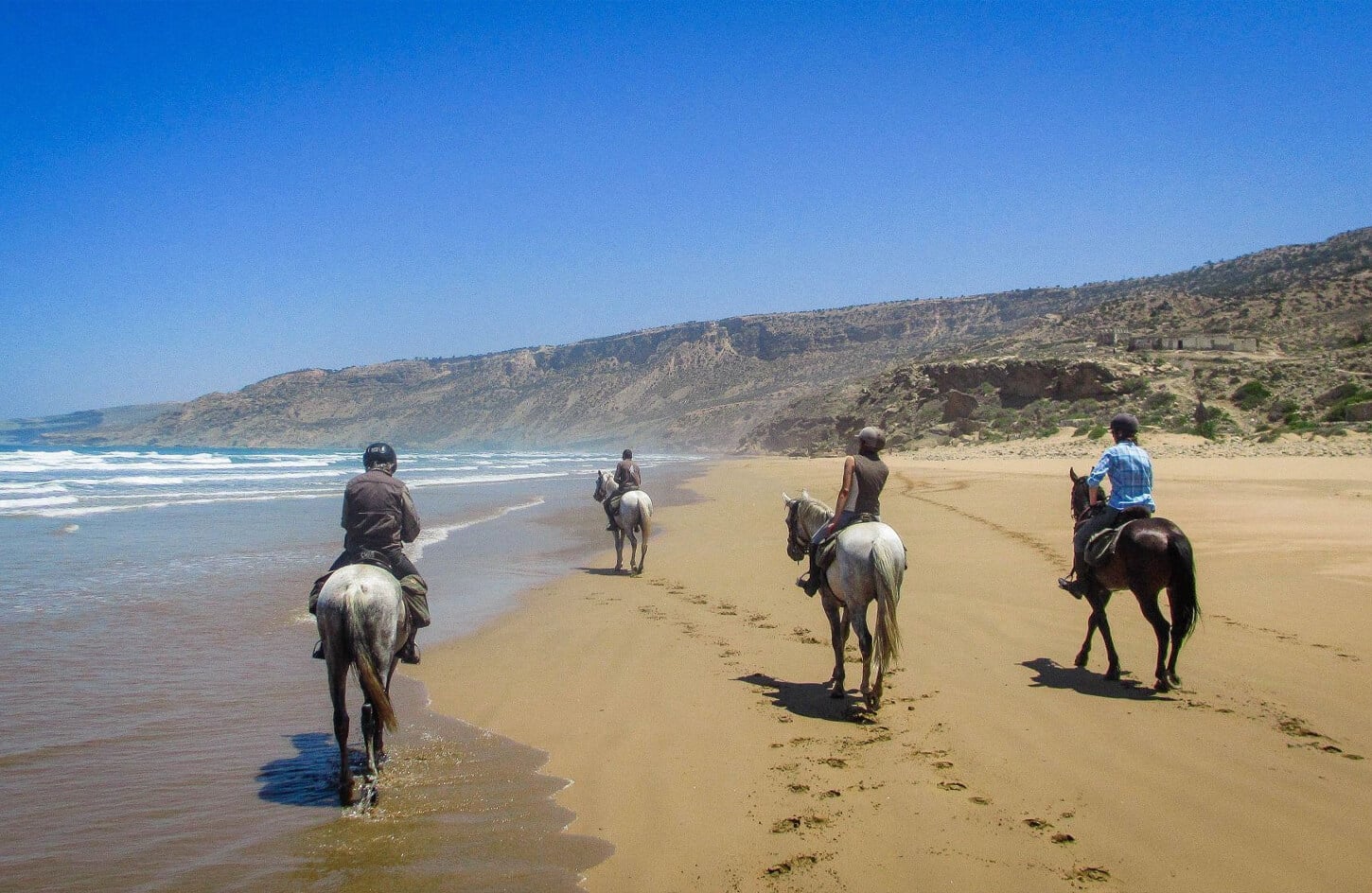 Beautiful picture on the coast in Essaouira
