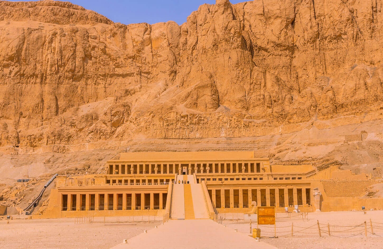 Entrance to the Temple of Hatshepsut