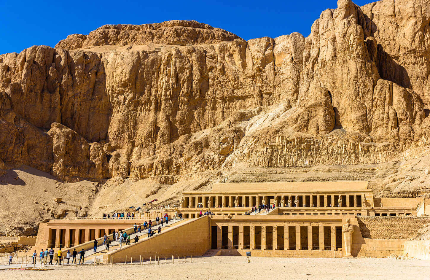 Facade of Hatshepsut Temple
