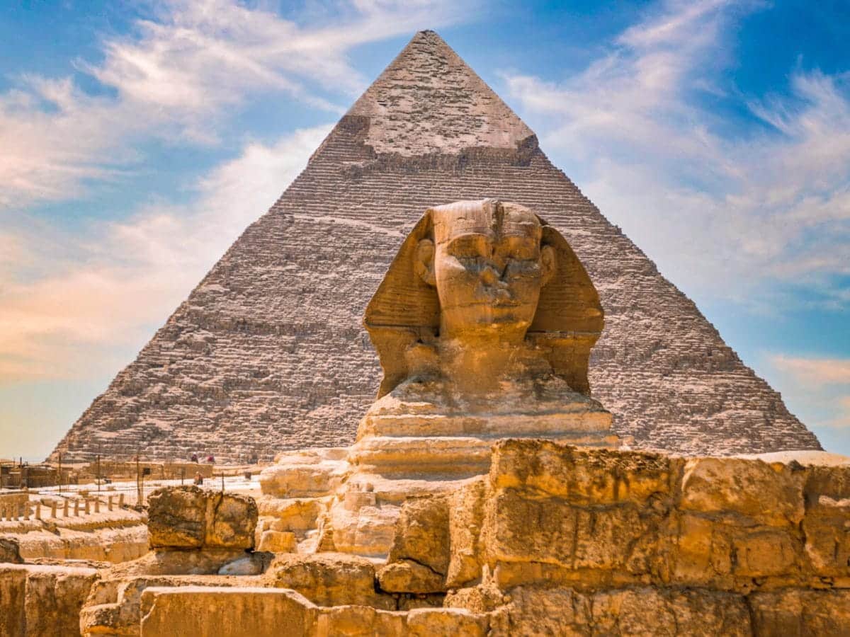Great Sphinx and Khafre