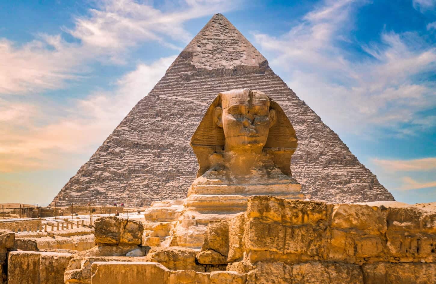 Great Sphinx and Khafre