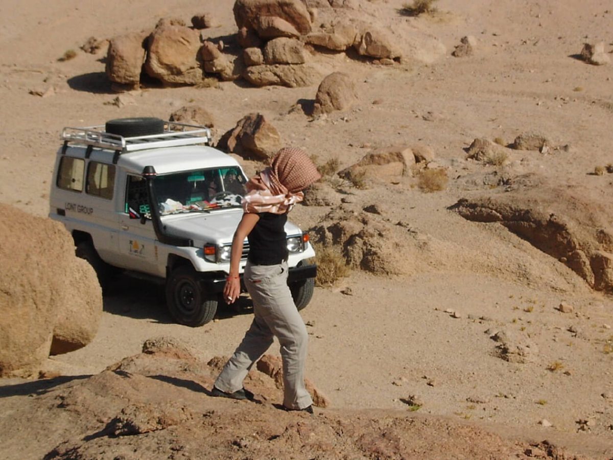 Great photo of a jeep safari trip from Marsa Alam