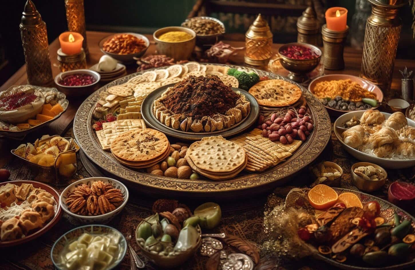 Great picture of some Moroccan food