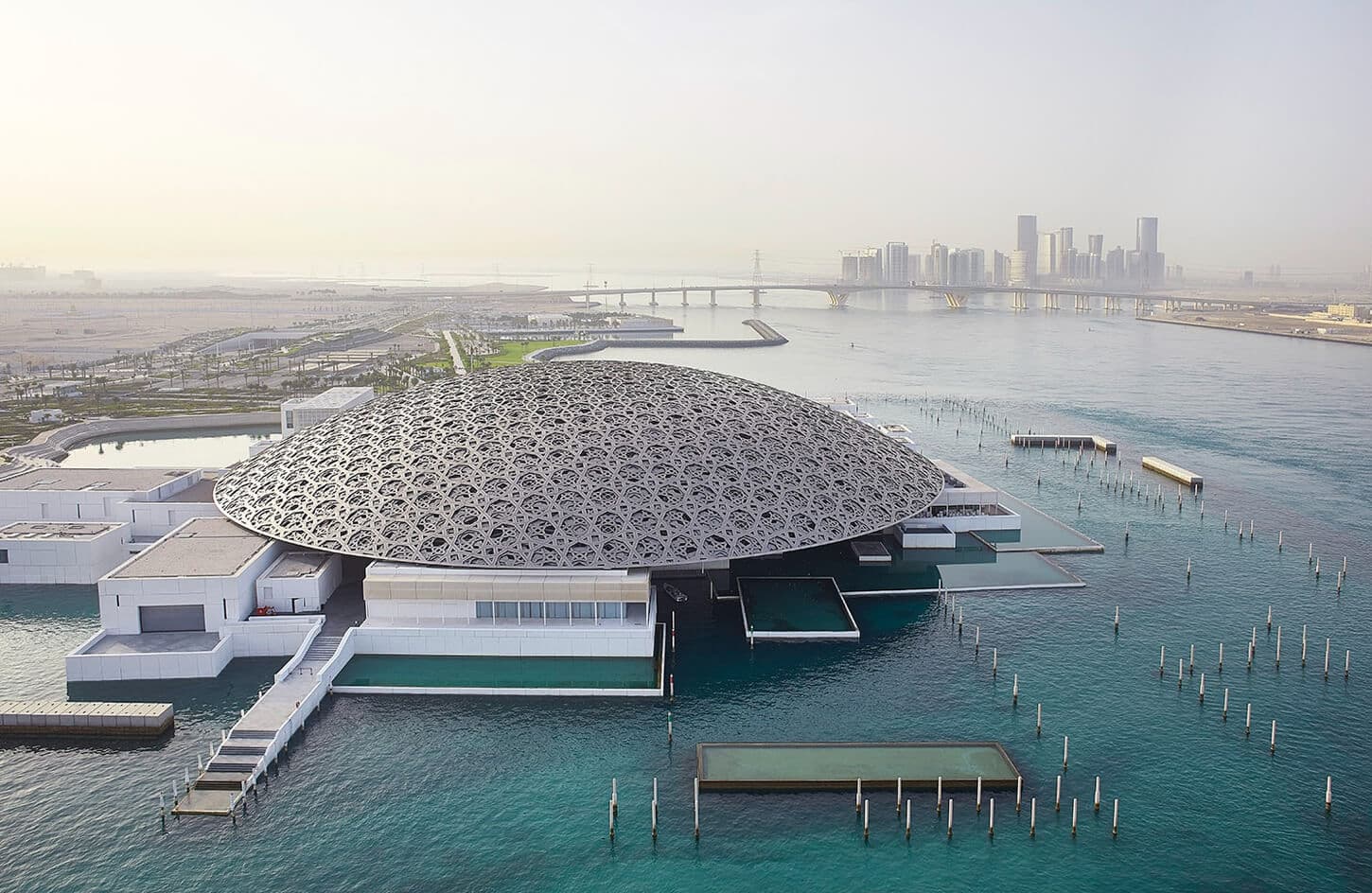 Great picture of the Louvre Abu Dhabi