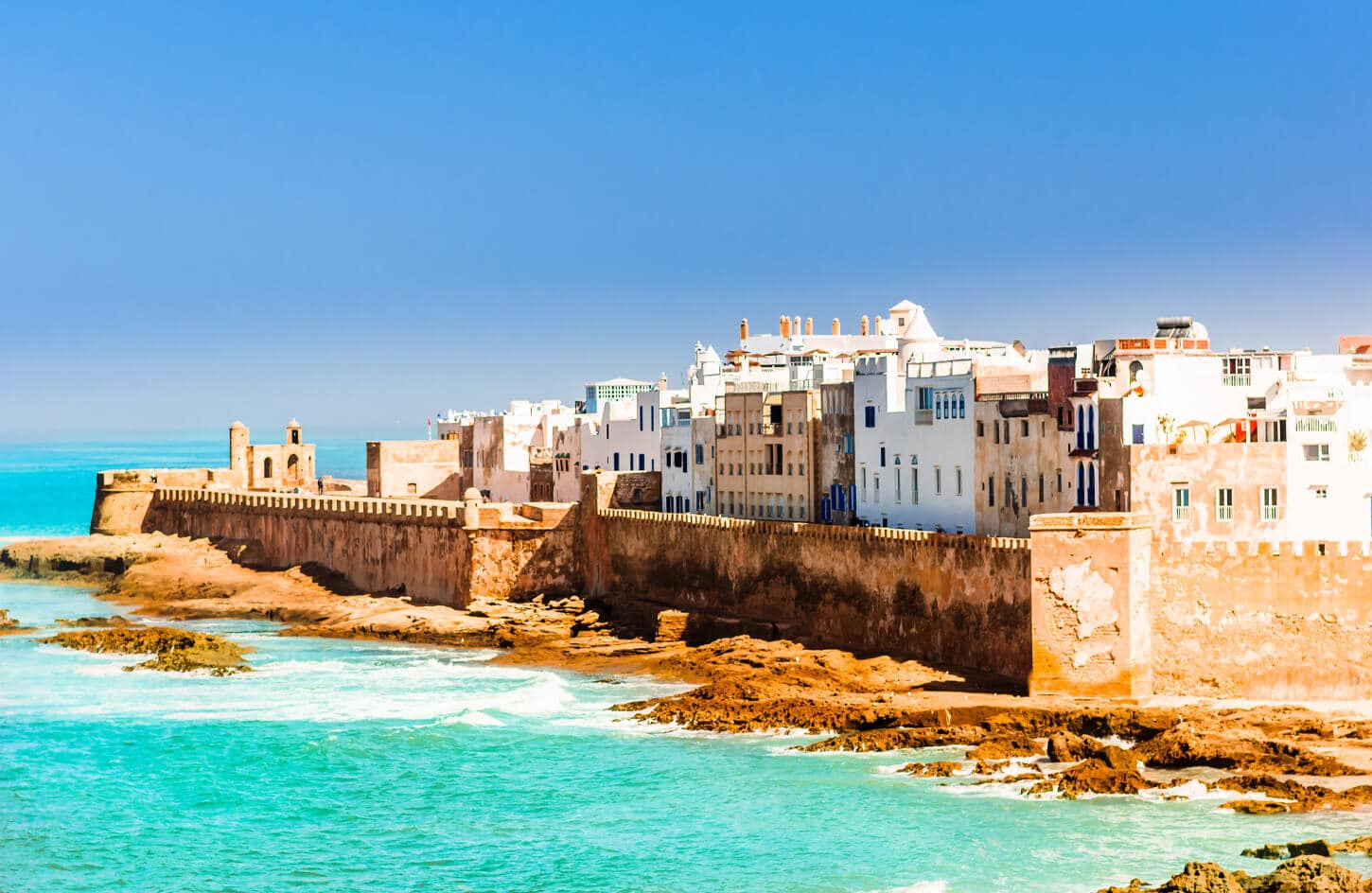 One of the beautiful pictures of a coastal trip in Essaouira