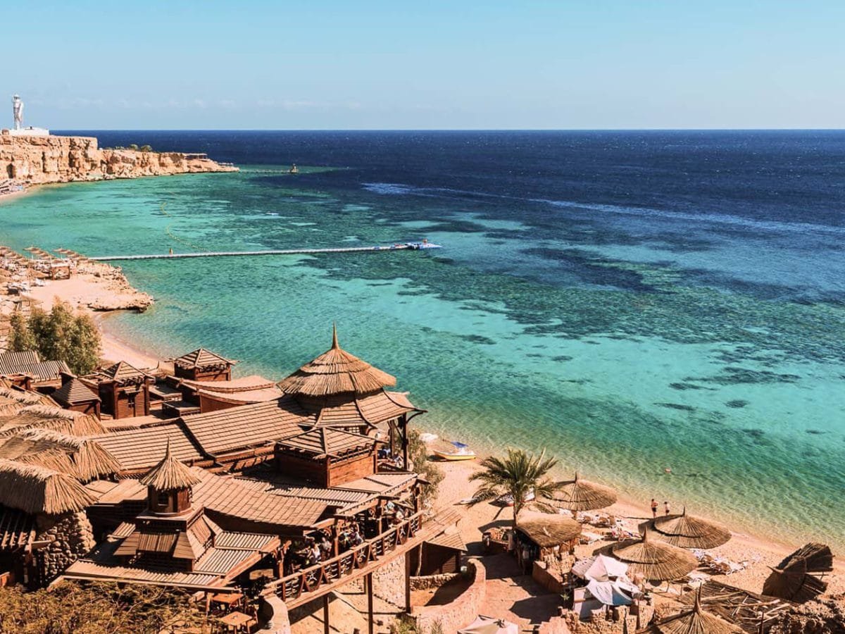One of the wonderful beaches of Sharm