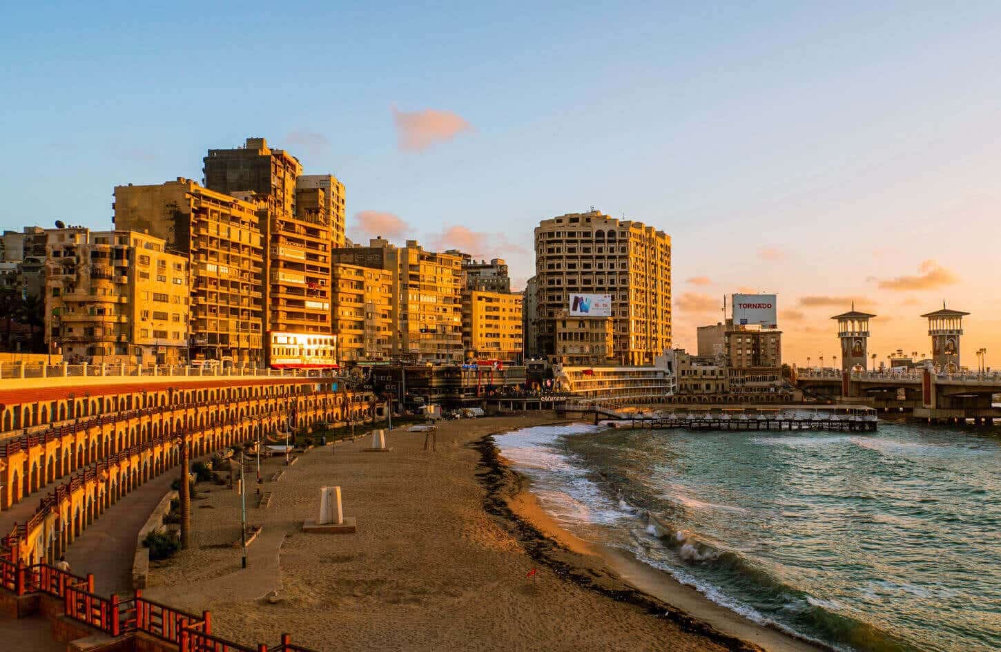 Stanley Bridge Beach in Alexandria
