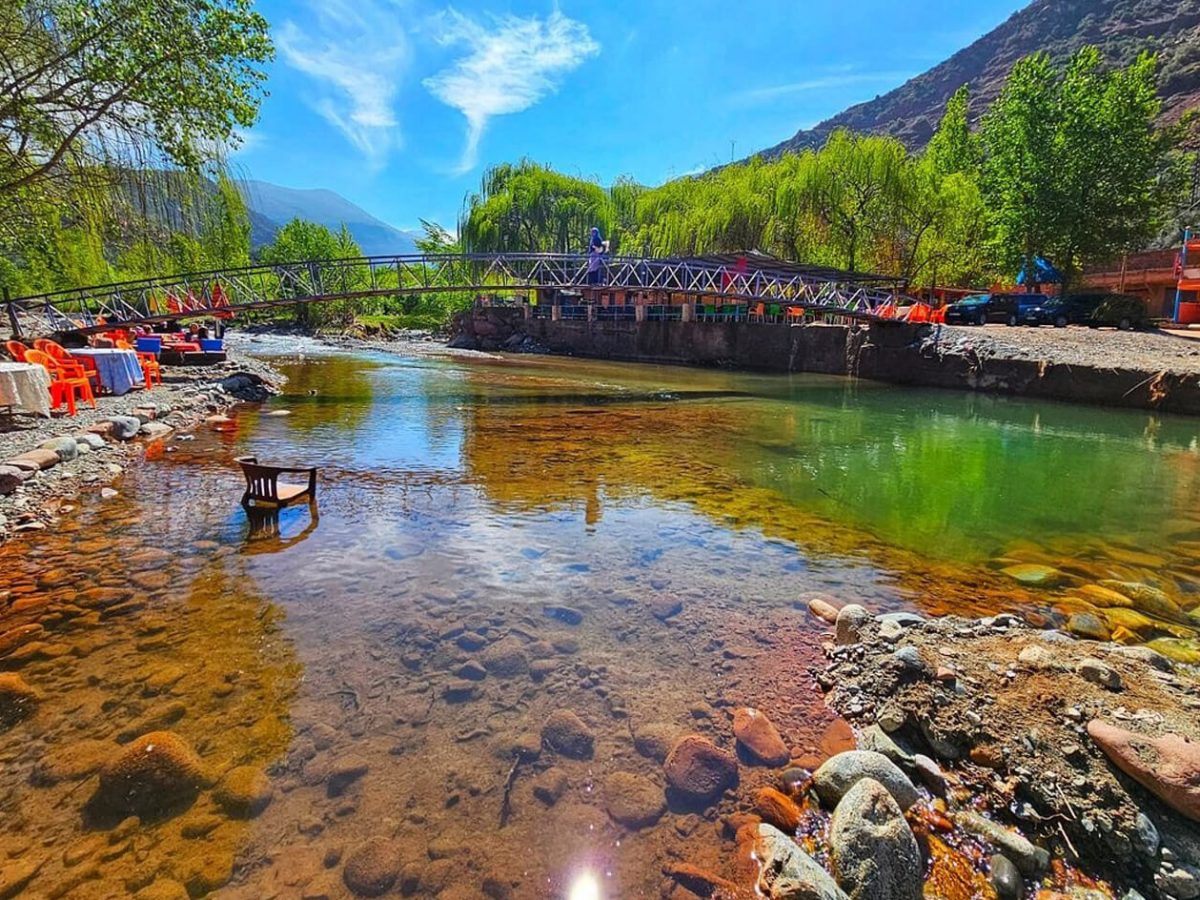 Very beautiful picture in Ourika Valley
