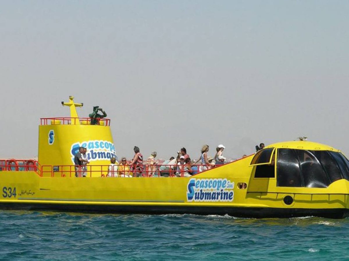 Very beautiful picture of the semi submarine body trip in Marsa Alam