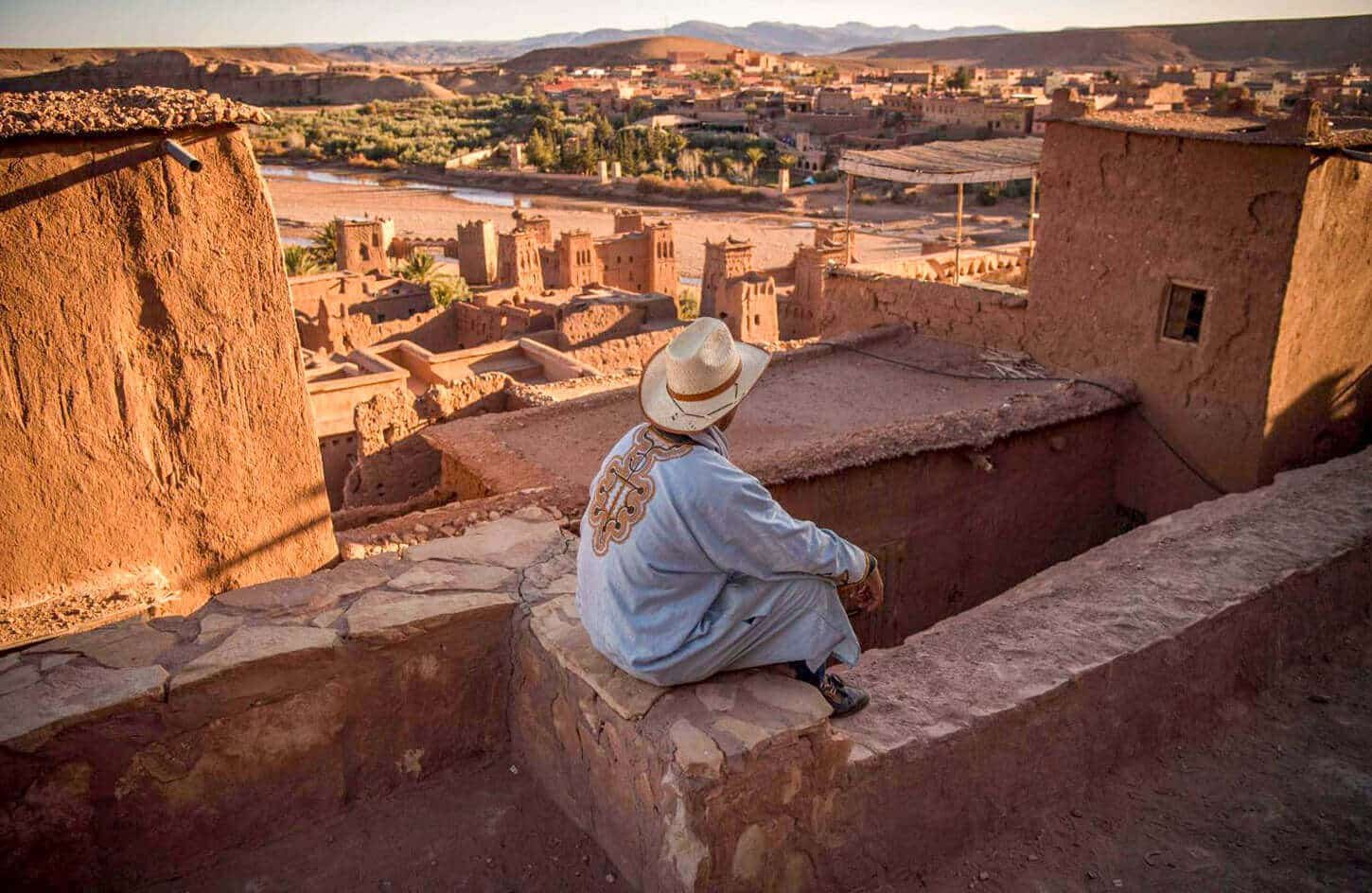 Wonderful pictures of a local resident from one of the tourist areas in Morocco