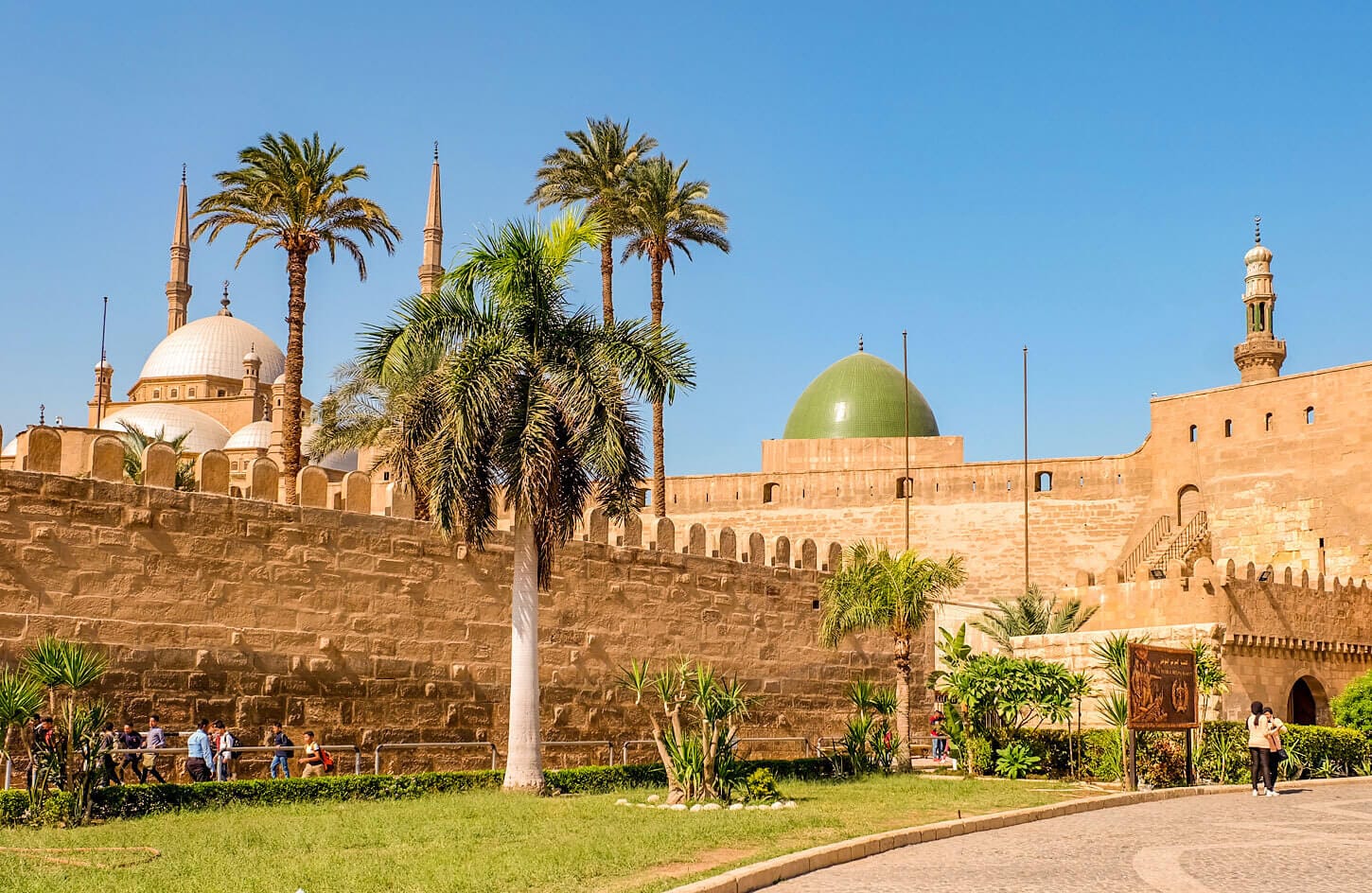 beautiful view for muhammad ali mosque