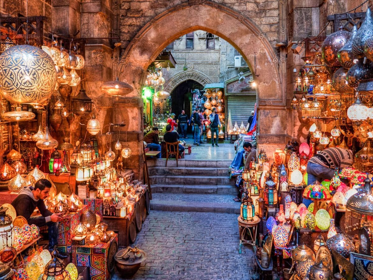enjoy take souvenirs from khan el khalili market