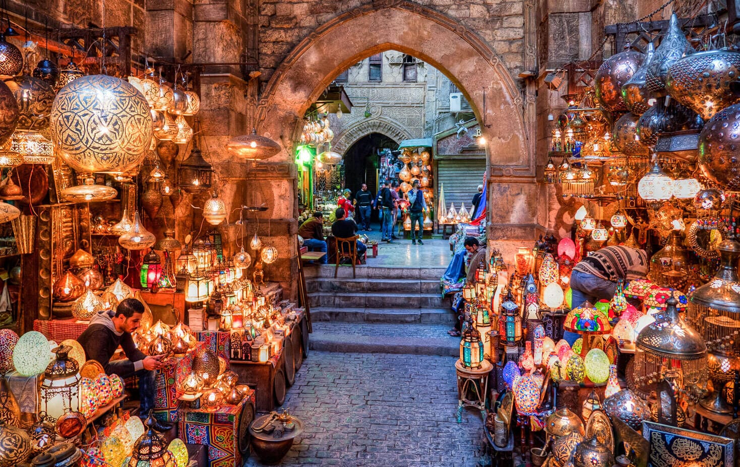 enjoy take souvenirs from khan el khalili market