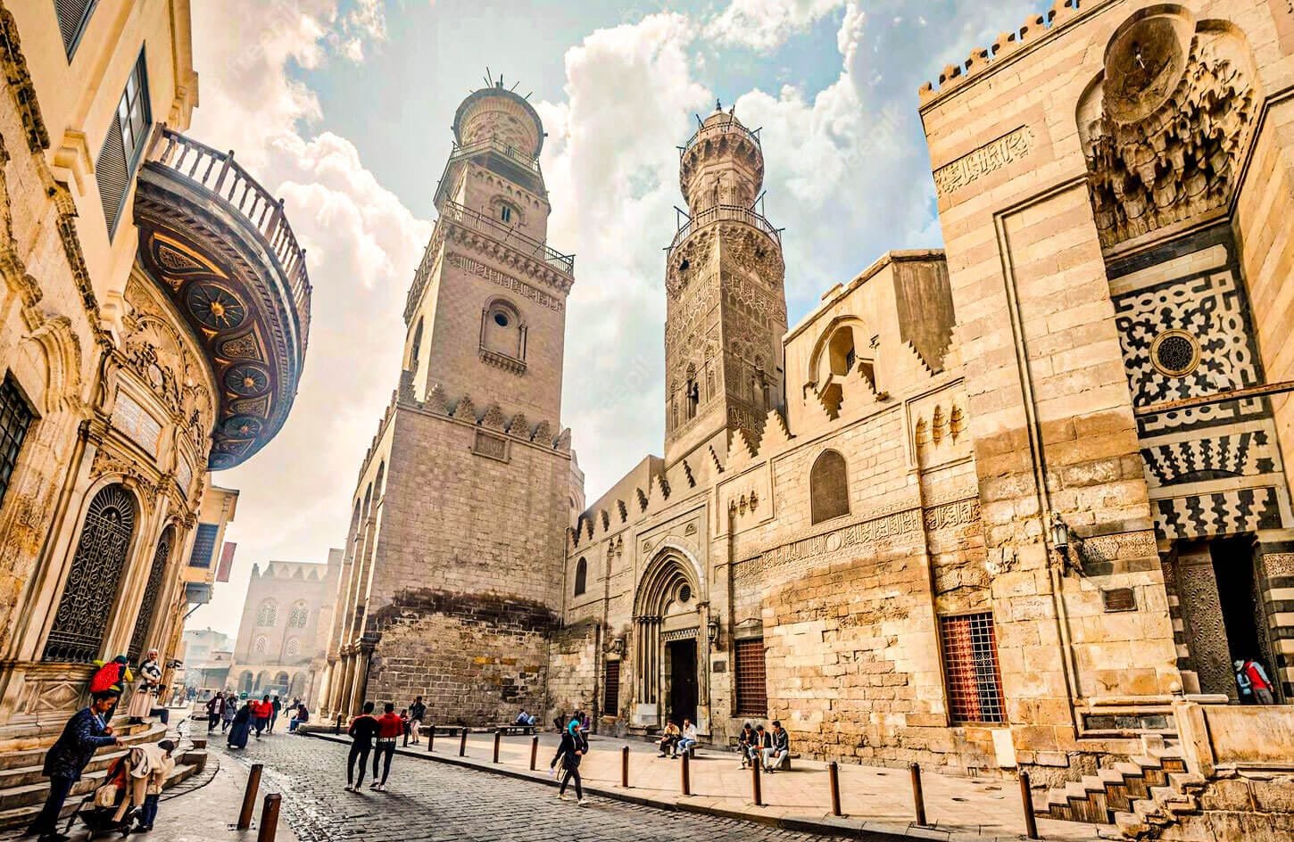 enjoy walking in el muizz street in cairo