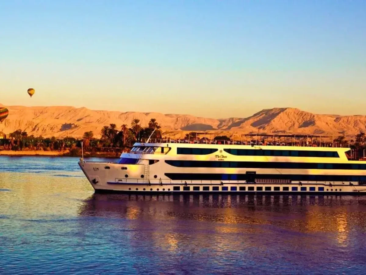 How to Choose the Best Nile Cruise in Egypt - 2026 Guide 1 luxury nile river cruise ship luxor hot air balloons