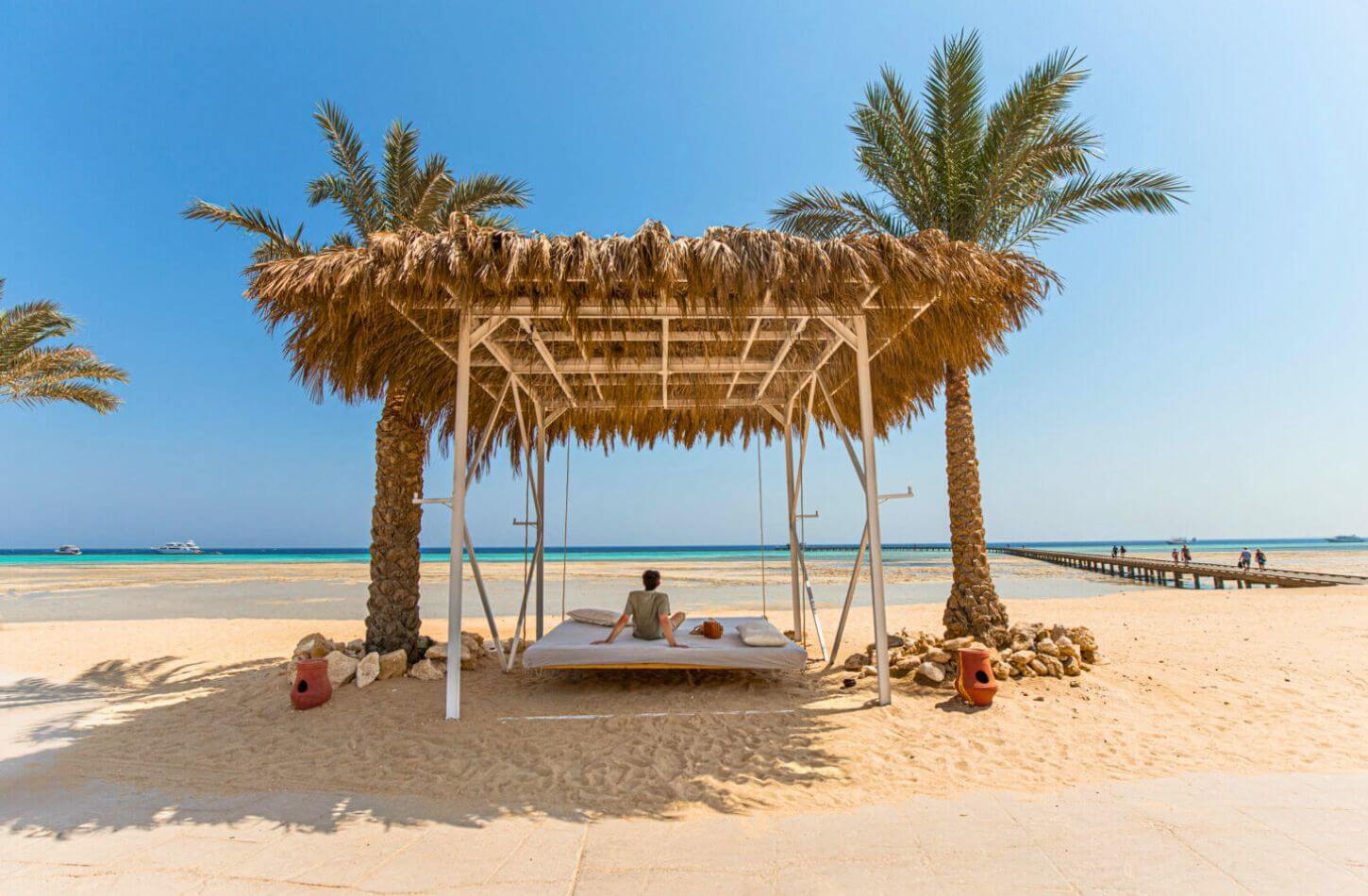 peaceful summer vacation egypt beach resort