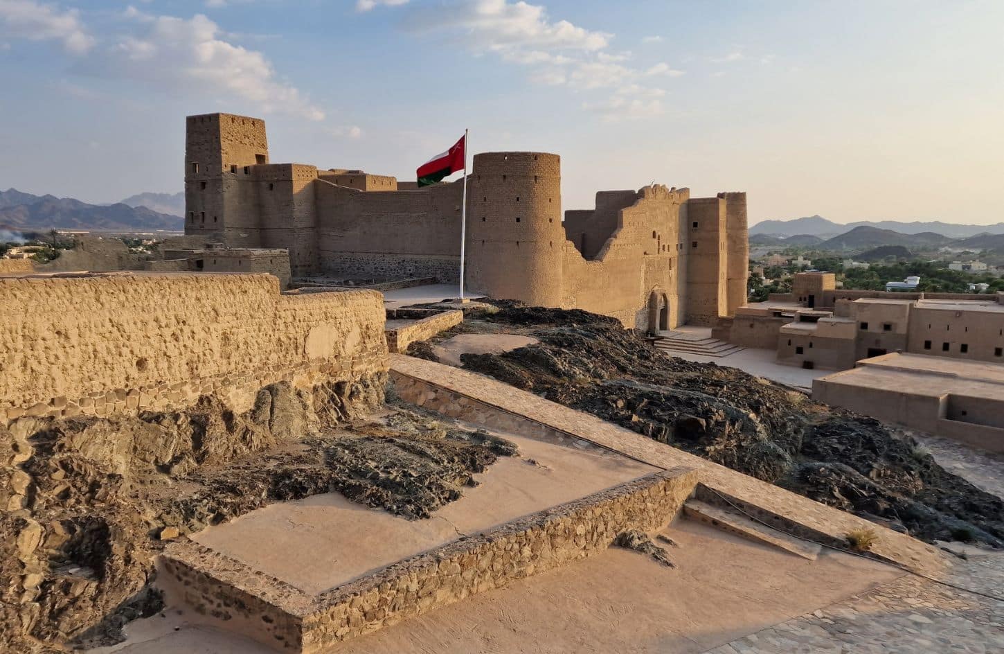 A special shot of Bahla Fort