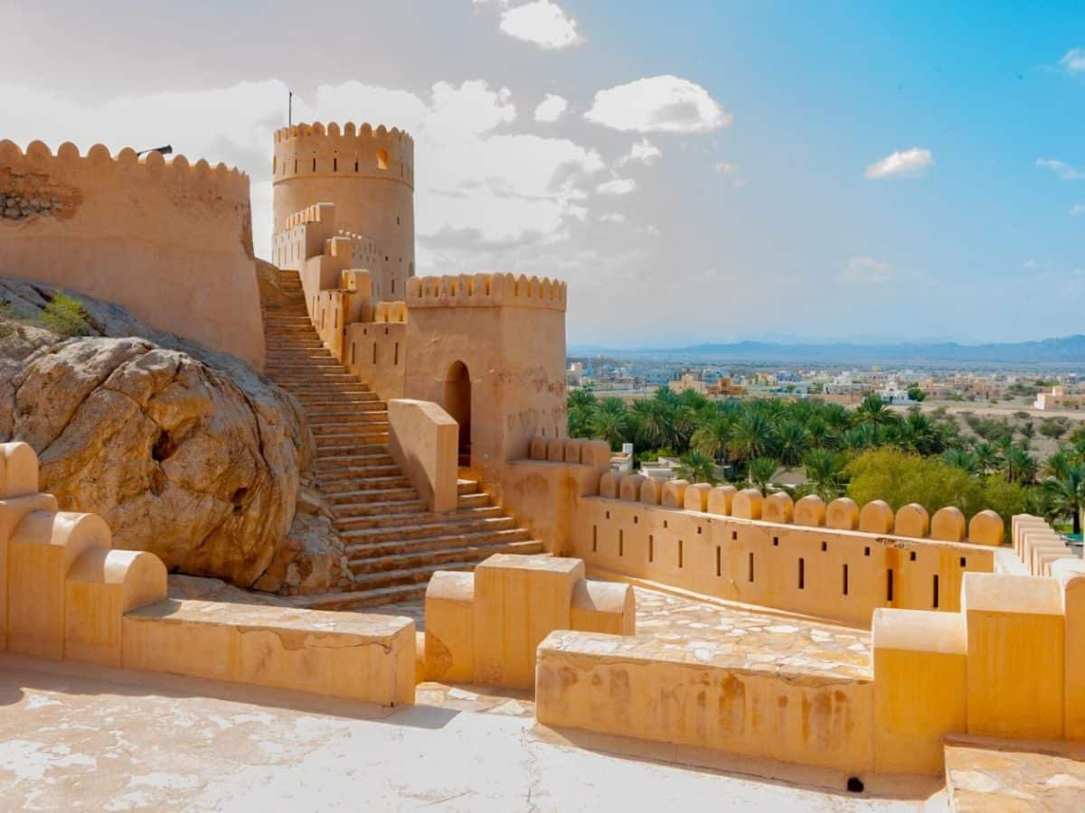 A wonderful photo of Jabrin Castle