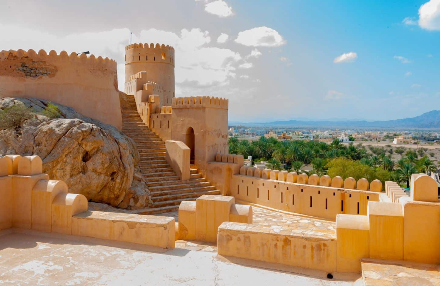A wonderful photo of Jabrin Castle