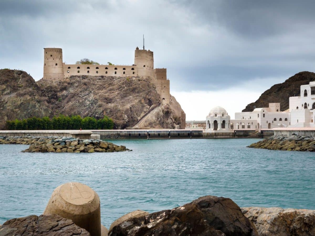 a special shot of the forts of jalali and mirani 1