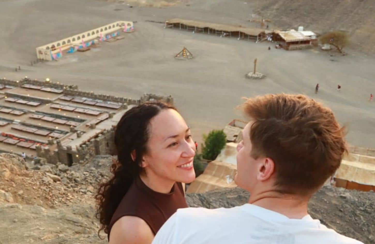 a special shot of a couple in marsa alam