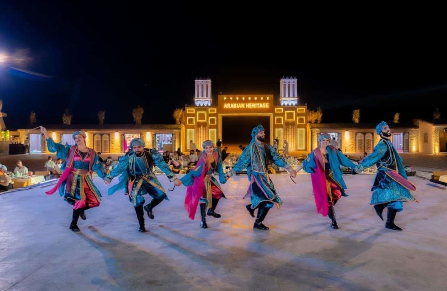a stunning shot from one of the shows at arabian heritage