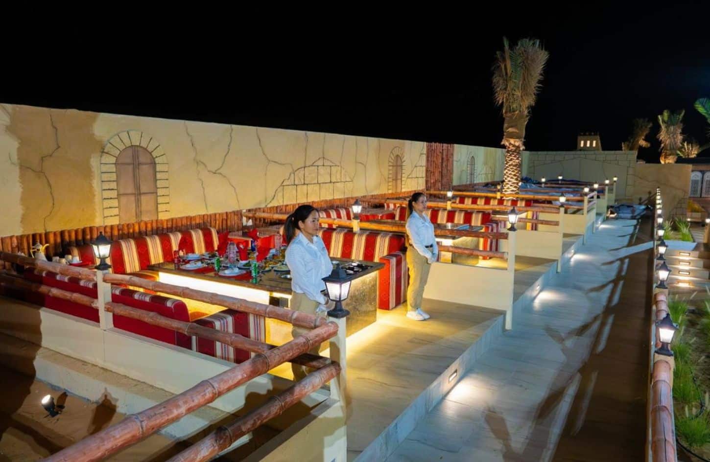 a wonderful shot from inside dubai royal adventure