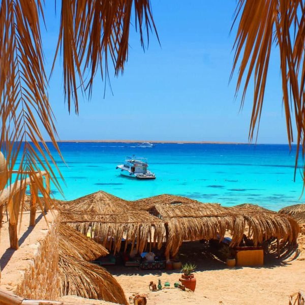 A wonderful picture of Orange Bay in Hurghada