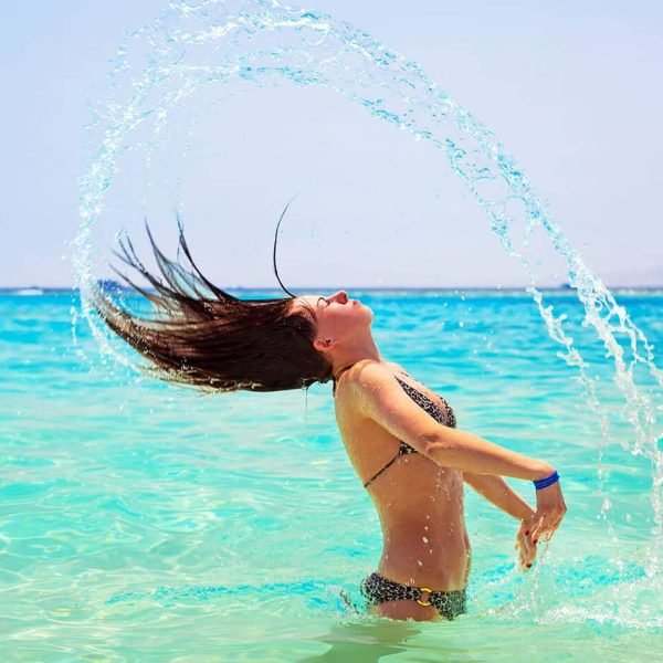 A wonderful picture of a woman in Sharm El Nagaa