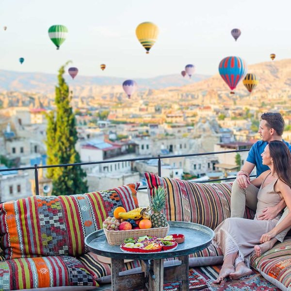 turkey sunrise watching hot air balloon ride - Middle East Tours